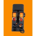 Tali Webbing Tali Ikat Motor Tiedown Otomatis Ares - Orange