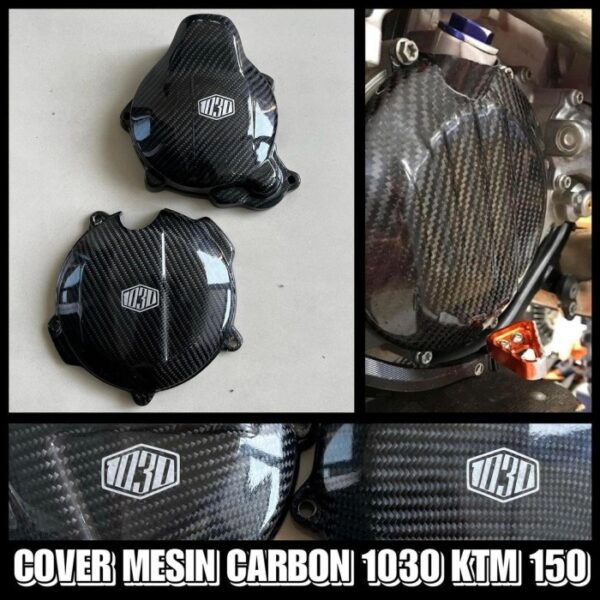 Cover Mesin Carbon 1030 KTM 150