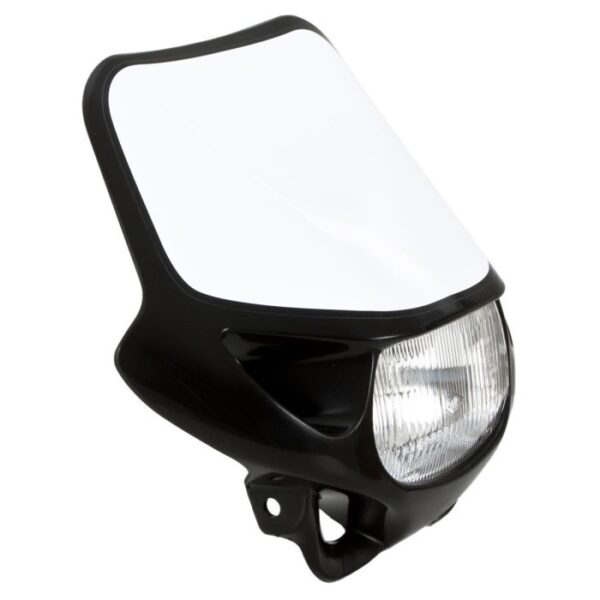 Acerbis Headlight DHH DOT CE Black / lampu motor - Gambar 2