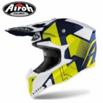 HELM AIROH WRAAP RAZE BLUE GLOSS HELM CROSS AIROH ORIGINAL