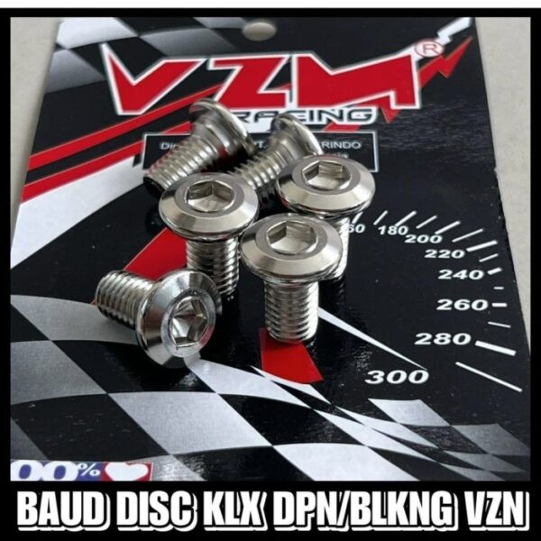 BAUT PIRINGAN DISC KLX 150 MEREK VZM / BAUT CAKRAM KLX DTRACKER