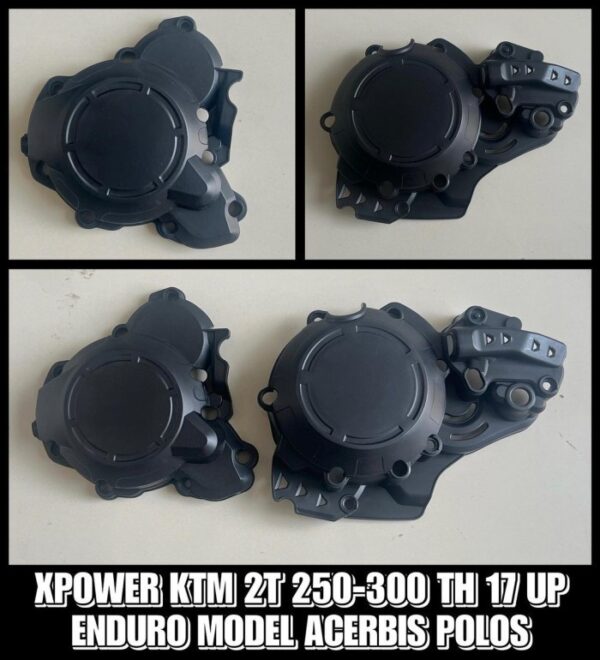 Cover Mesin Xpower Model Acerbis Polos - KTM 2T 250/300 Th 17 Up