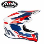 AIROH STRYCKER AXE BLUE RED GLOSS HELM MOTOCROSS AIROH 2022 ORIGINAL