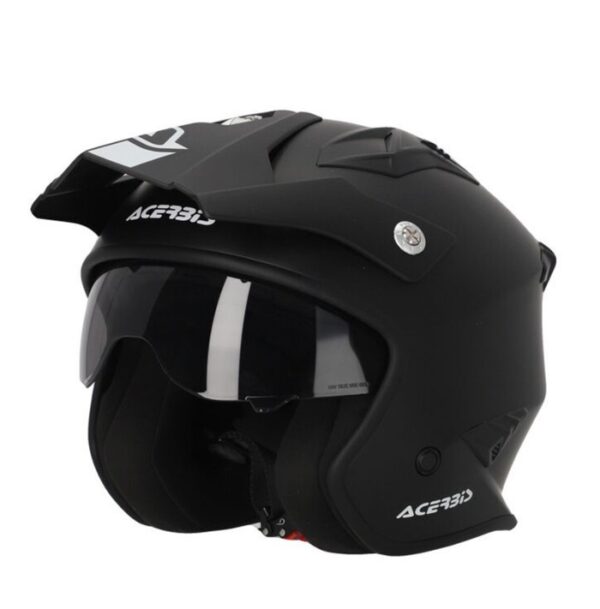 Helmet Acerbis JetAria Black2 22.06 / Helm Open Face ORIGINAL ACERBIS - L