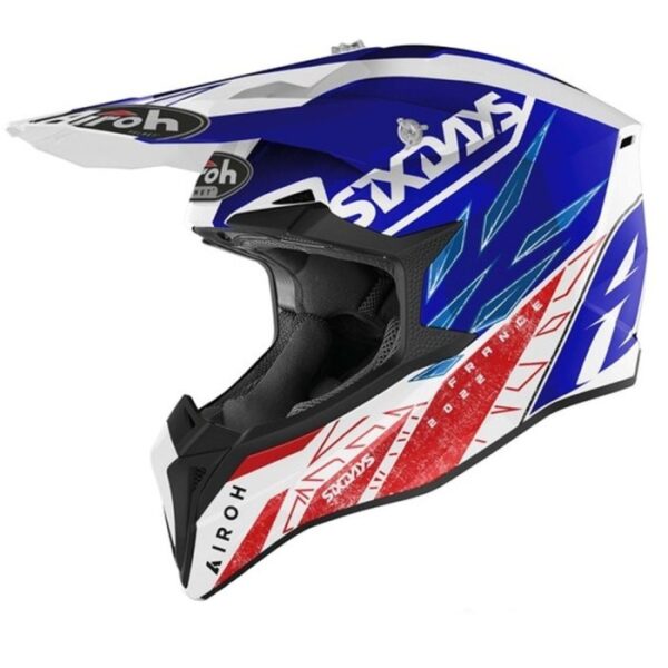 HELM AIROH WRAAP SIXDAYS 2022 ORIGINAL - M - M - Gambar 3